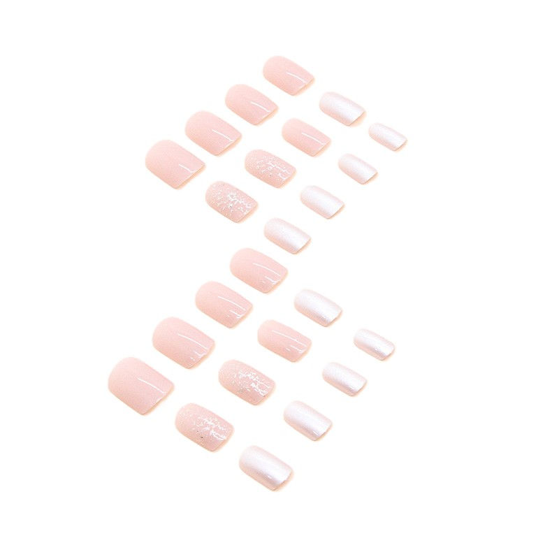 Thumbnail: Image Square Beauty Campagne Chic press-on nails in different sizes displayed on white background