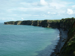 Vue de la Pointe du Hoc