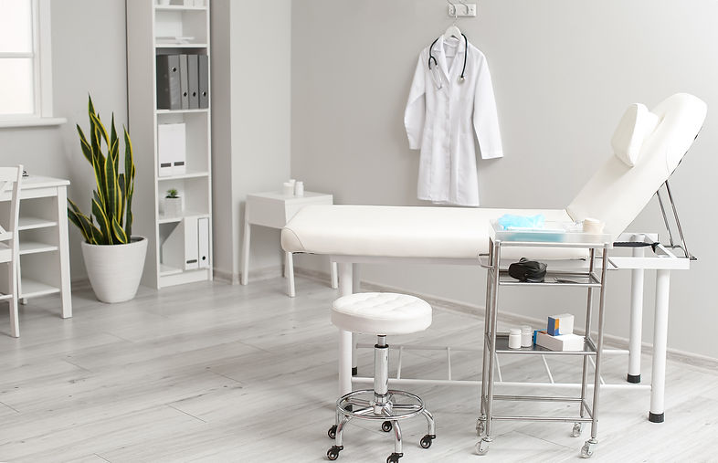 Interior of modern doctor's office in clinic.jpg