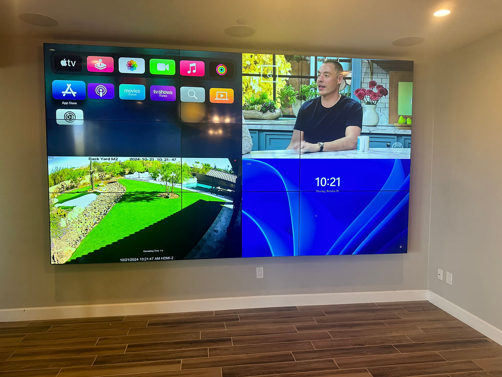 4 display into One