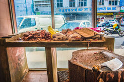 Muslin butcher shop