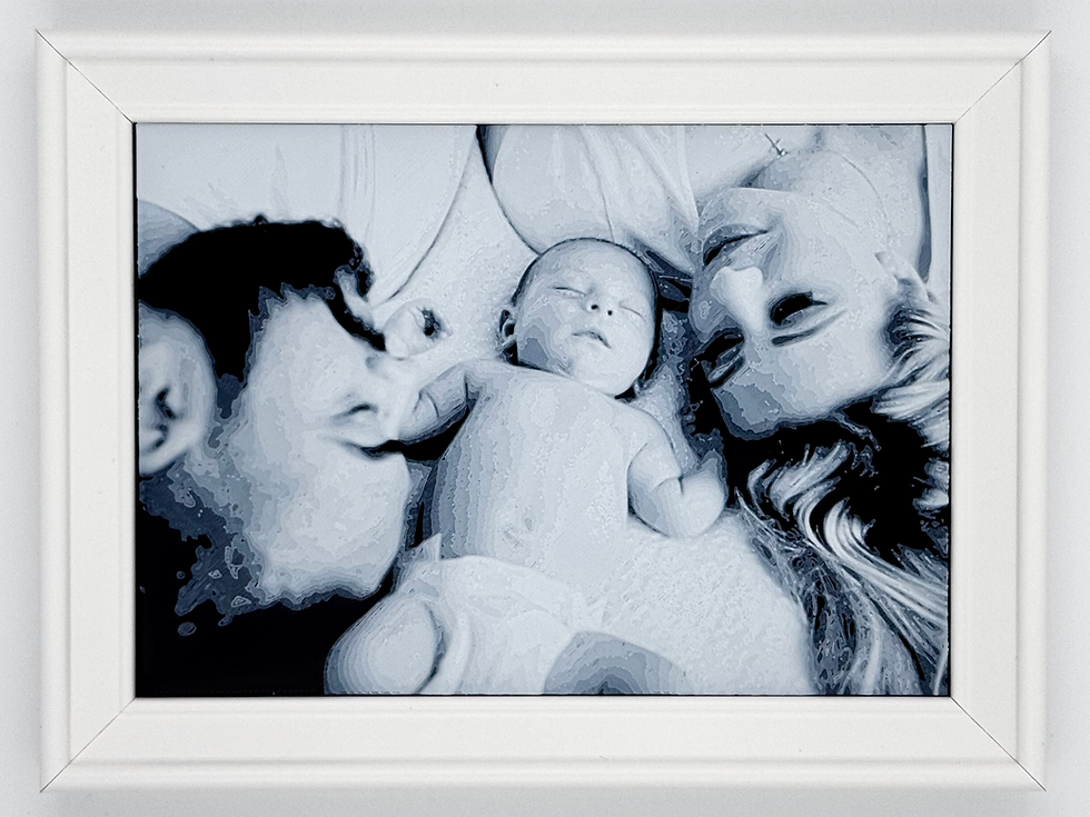 Миниатюра: Essential Edition (2 цвята ) 3D Фото Принт по Поръчка с Ваша Снимка - 18х13 см