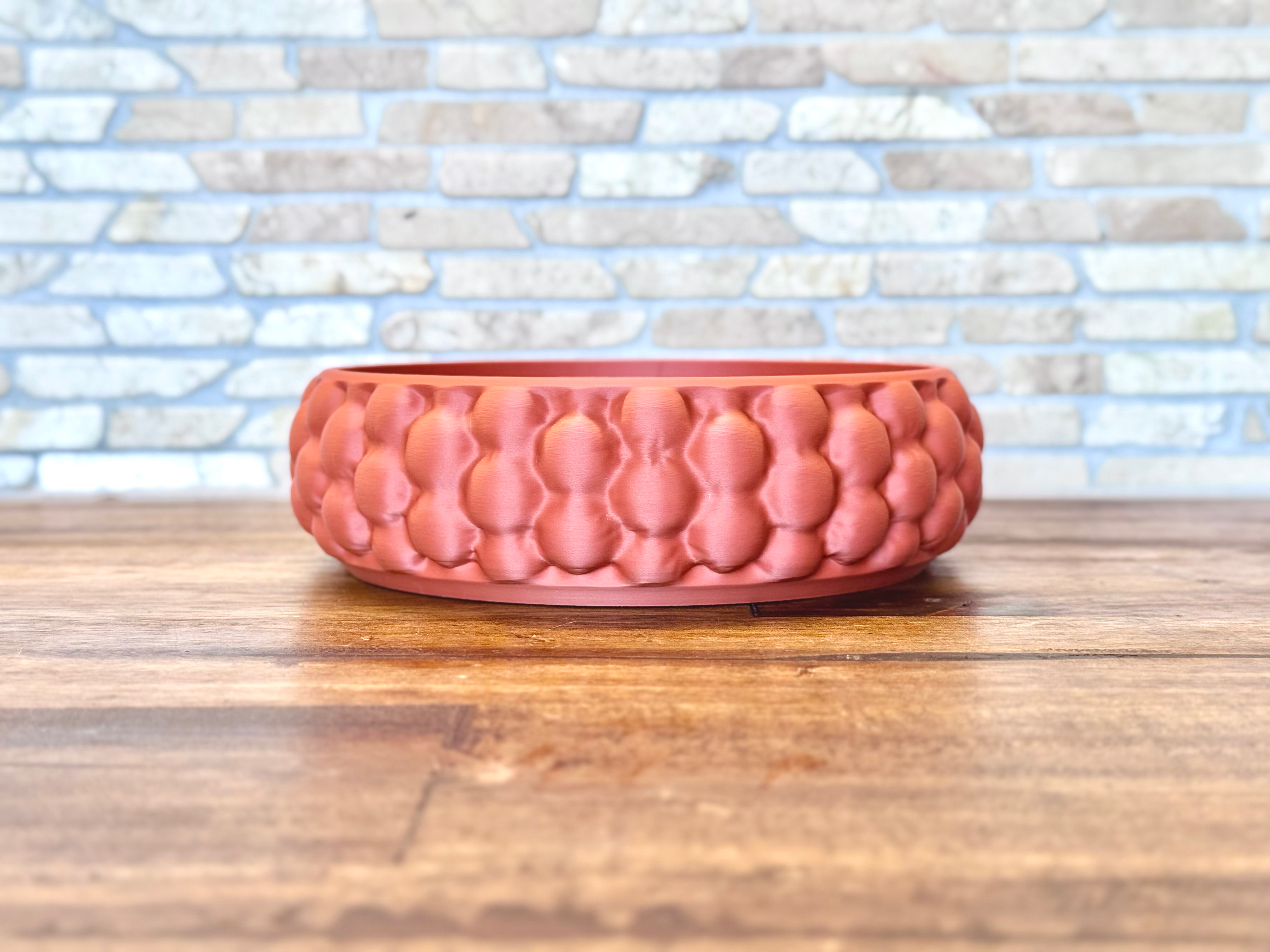 Padded Fabric Catch All Bowl