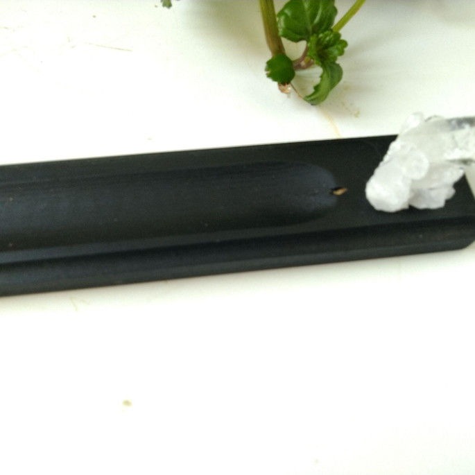 Incensario de Madeira com Cristal