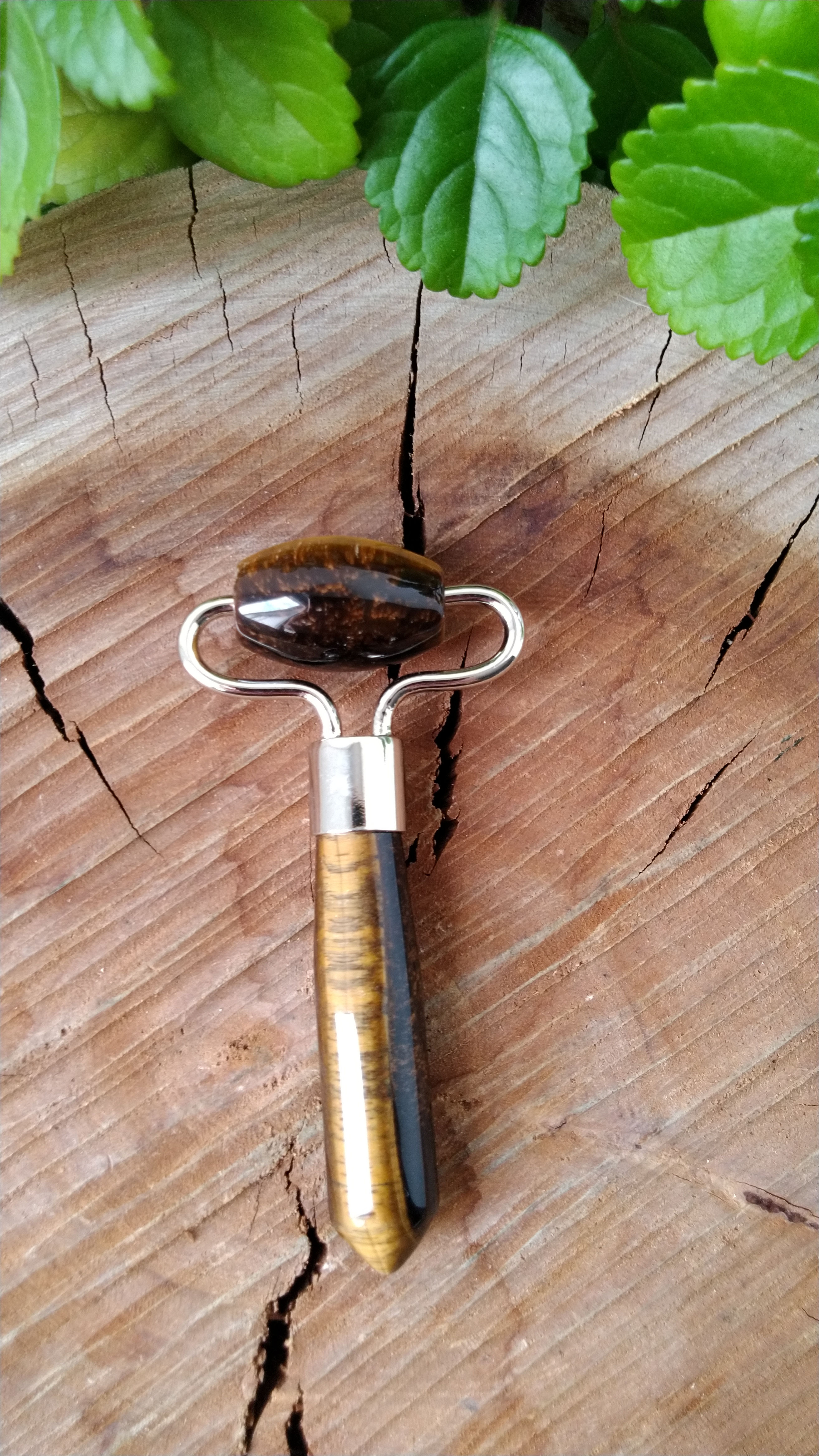 Rolinho Massageador de Olho de Tigre Mini