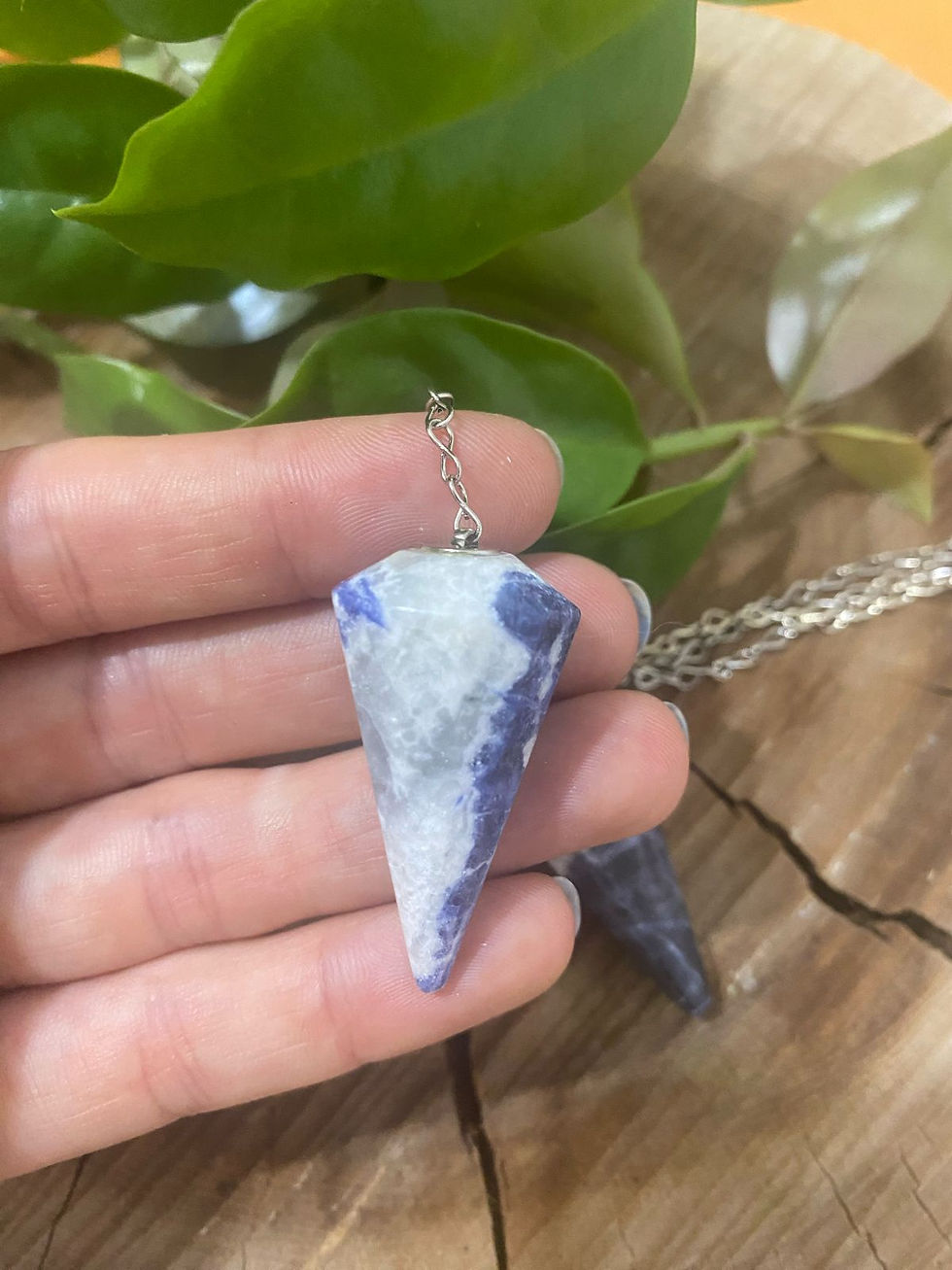 Miniatura: Pêndulo de Sodalita l