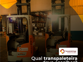 Qual Transpaleteira devo escolher?