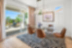 staging of a dining room in placer county