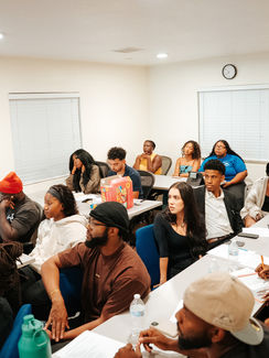 Emerging adults group in Ontario, California at Mt. Zion Church of Ontario