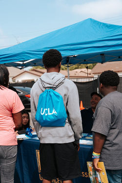 UC College Fair in Ontario, California at Mt. Zion Church of Ontario