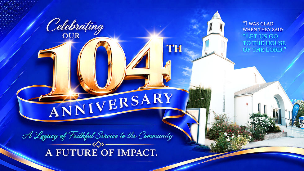 Celebrate our 104th Anniversary