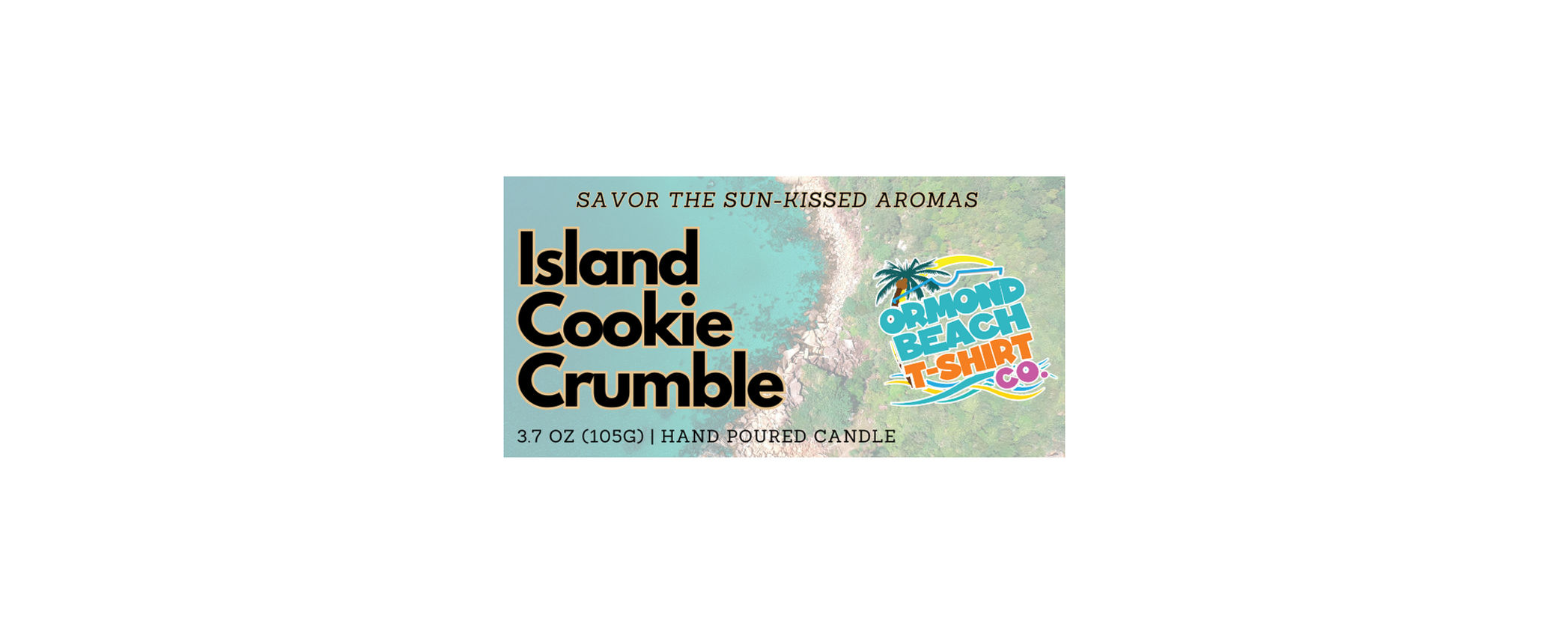 Island Cookie Crumble Candle