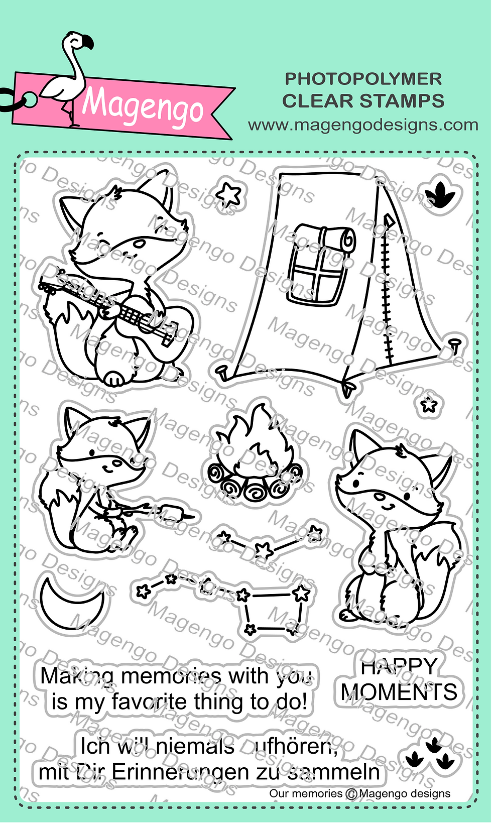 Our memories stamp set