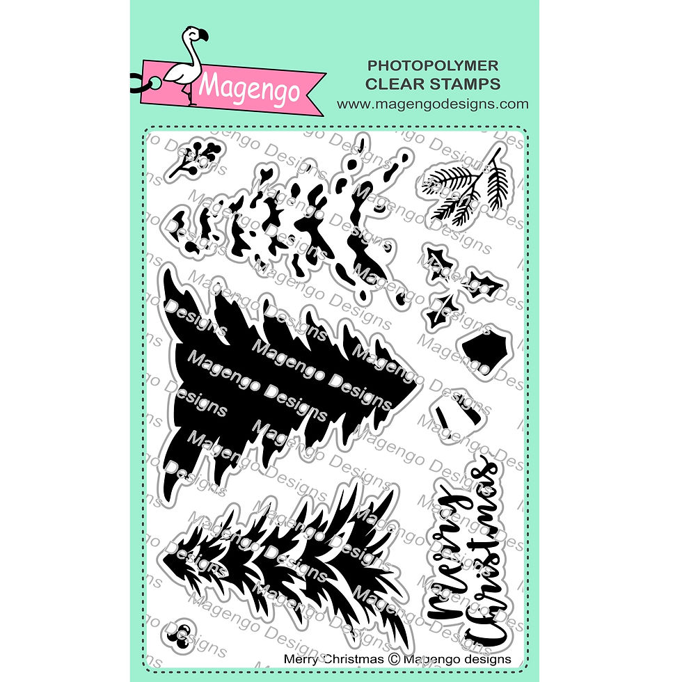 Merry Christmas stamp set
