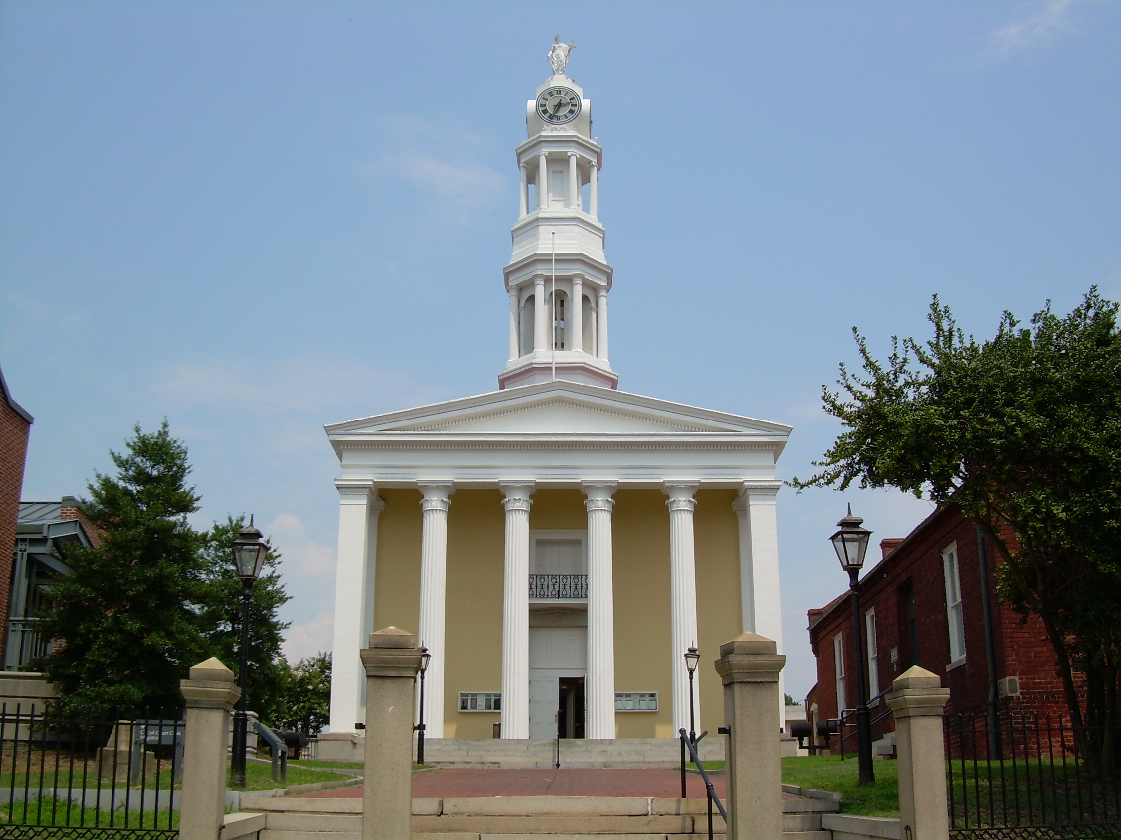 Historic Petersburg Courthouse in downtown Petersburg, Virginia