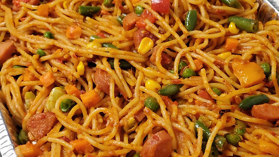 Jollof Spaghetti