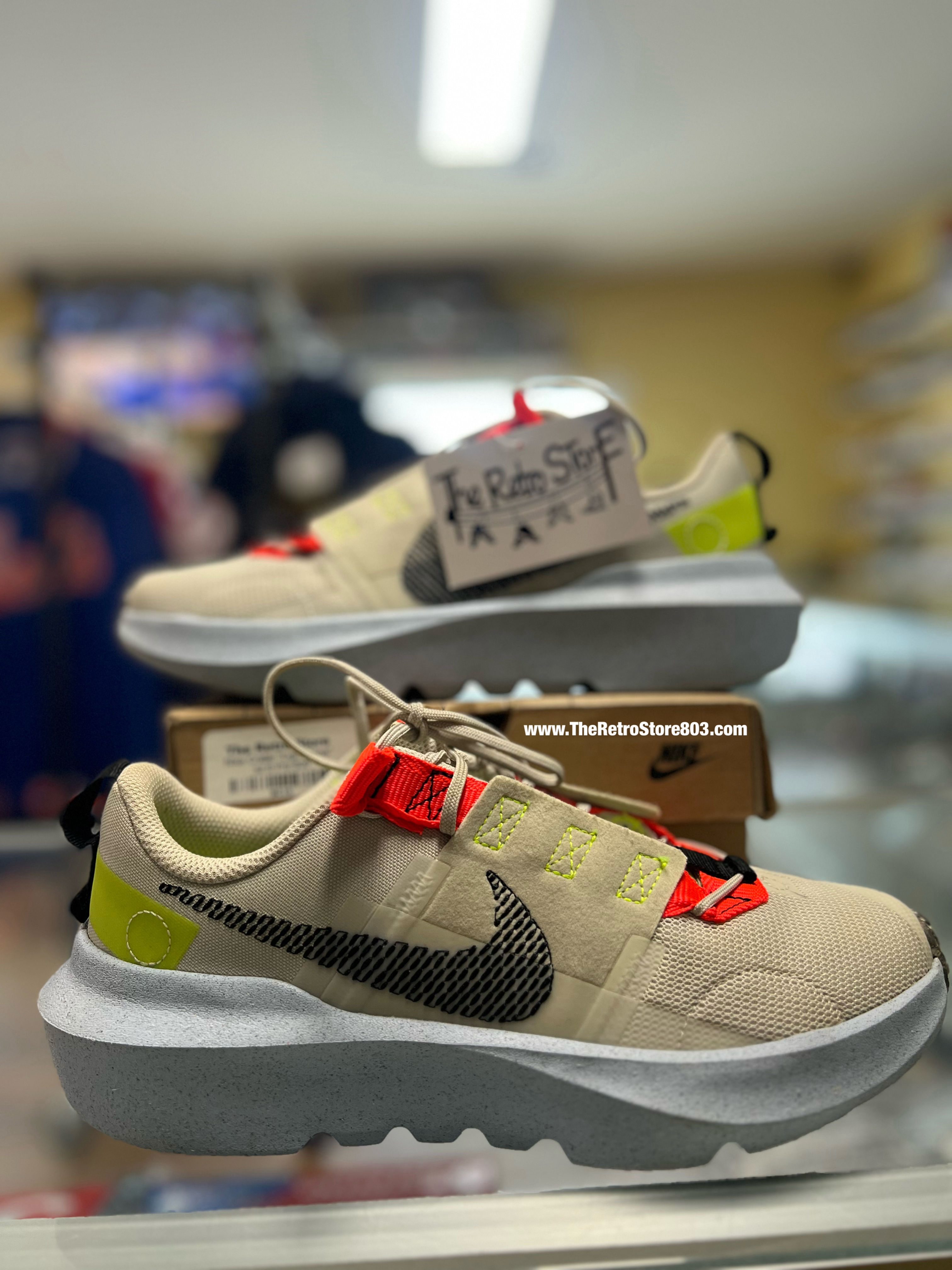 Nike Crater Impact “Light Bone” sz 6y preowned 