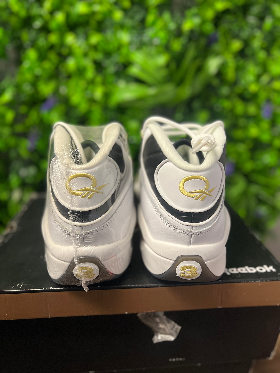 Thumbnail: Reebok Question “Black Toe” sz 11 New