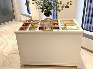 Mobile Charcuterie Bar Cart