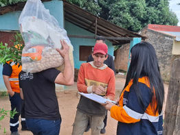 Continúan con entrega de kits de alimentos: Cinco distritos ya fueron beneficiados