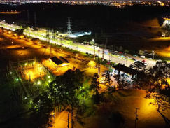 Ande y Gobernación de Alto Paraná ponen en marcha moderno sistema de iluminación pública