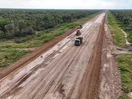 Comunidades chaqueñas dejan el barro y el aislamiento con la ruta PY12
