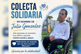 Colecta solidaria “todos por Julio”: Lucha en terapia intensiva y apelan a la solidaridad ciudadana