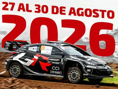 Encarnación se prepara para el Mundial de Rally en agosto de 2026.