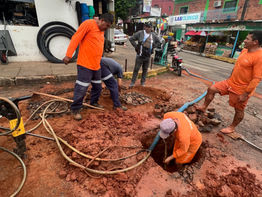 Reparación de cañerías: Essap continúa con trabajos por caños rotos