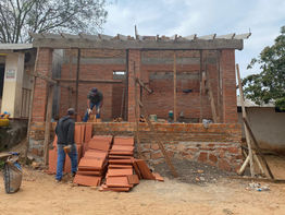 Avanza obras de cocina depósito en Sagrado Corazón: Programa “Hambre Cero” ya beneficia a 237 alumnos en escuela