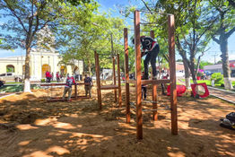 Parques Ecológicos en Guairá: Inician montajes en espacios públicos
