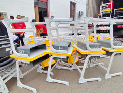 Entregan 2.500 mesas y sillas escolares: Distribución inició en Villarrica y se extenderá en otros distritos