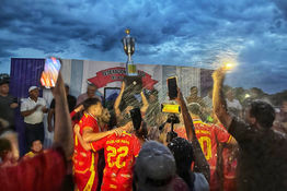 3 de Mayo de Eugenio A. Garay, Campeón de la Copa Gobernación: Cesarito entregó G. 80 millones en premios al Campeón y Vice