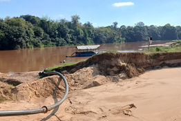 Frenan extracción indiscriminada de arena en Coronel Martínez: MADES y Fiscalía constatan depredación del bosque protector de la playa