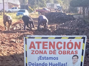 Avanzan obras de empedrado: Trabajos viales continúan en la fracción Ybyrarovi
