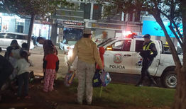Operativo de traslado ante bajas temperaturas: Policías de Ybaroty y Melgarejo recorren las calles para asistir