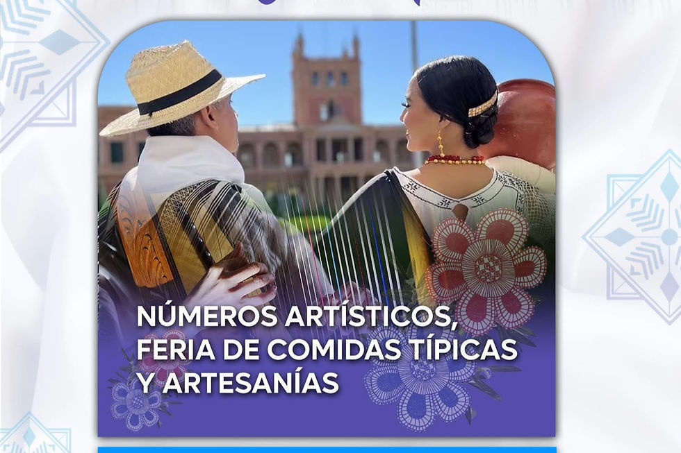 Celebrarán Día del Folclore y la Guarania: Con números artísticos, artesanía y comidas típicas