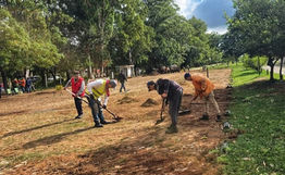 Trabajos de mejora en el Parque del Guairá: Piden comprensión por obras de mejoramiento