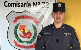 Nuevo jefe en la Comisaría 32 de Santa Lucía: Asumió el oficial segundo Roberto Báez