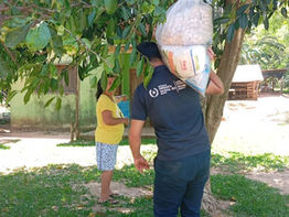 Culmina entrega de mil kits de alimentos: Entregan alimentos y ayuda a familias de Paso Yobái
