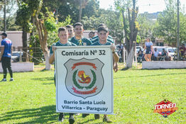 Se puso en marcha la fiesta del fútbol policial: La Comisaría 32 de Santa Lucía va por el bicampeonato