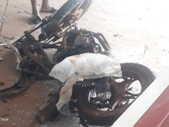 Motociclista muere tras ser impactado por una camioneta