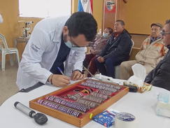 Exitosa consulta oftalmológica: Llegaron a más de 3.000 pacientes