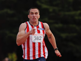 ¡César Almirón, el paraguayo de oro en el Sudamericano de Atletismo!