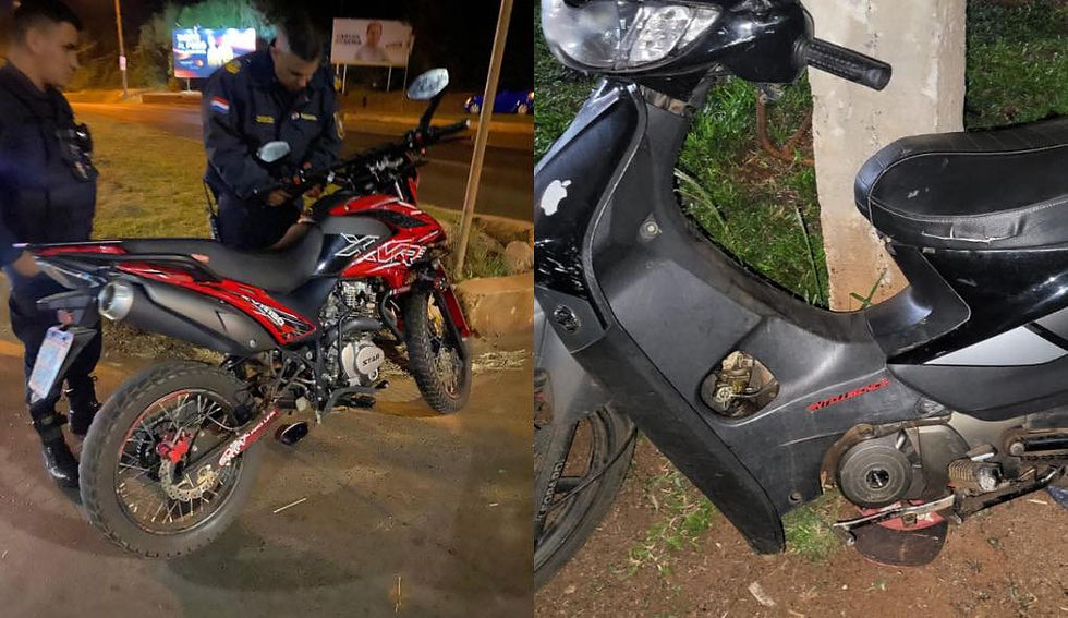 ENCARNACIÓN: Un bebé de 6 meses herido tras choque entre motocicletas en Encarnación.