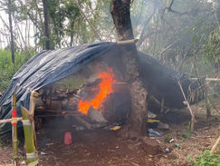 Fuerte redada antidrogas en Amambay deja pérdidas importantes a marihuaneros