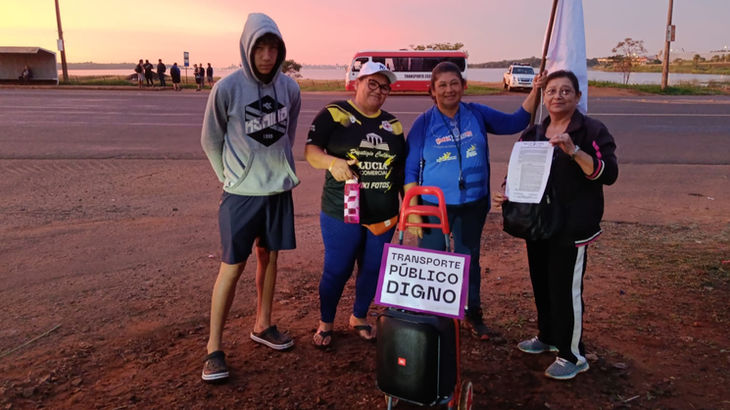 ENCARNACIÓN: Vecinos de Itá Paso, Arrabales y 08 de Diciembre exigen buses en Encarnación.