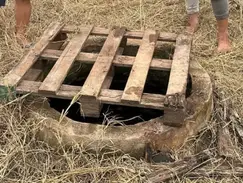 Niña de 7 años es rescatada tras caer en pozo de 15 metros