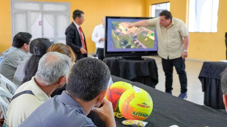 Proyectan polideportivos: Presentarán permisos para iniciar licitación