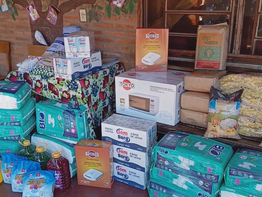 UPG entregó víveres, electrodomésticos y pañales: En el marco del aniversario de la institución